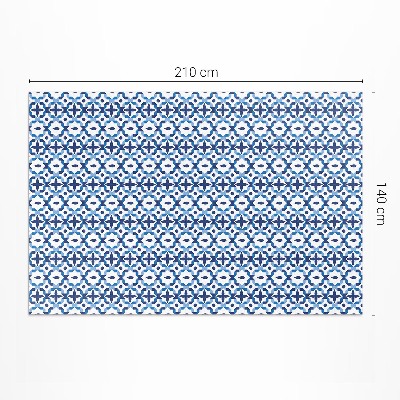 Vinyl tapijt Spaans mozaïek decoratief patroon