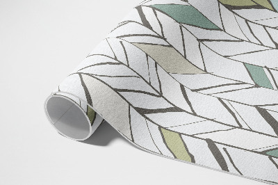 Tapijt vinyl Abstracte visgraat Indiase stijl