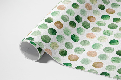 Vinyl tapijt Aquarel stippen geschilderde cirkels boho