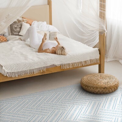 Vinyl vloerkleed Modern visgraat modieus patroon