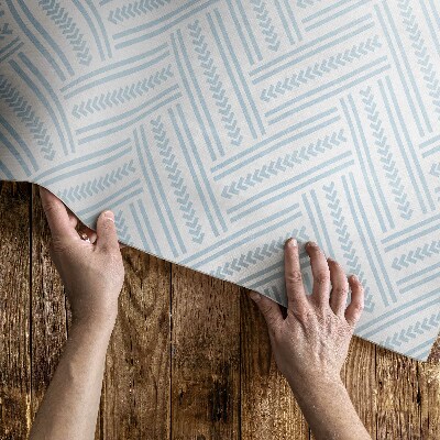 Vinyl vloerkleed Modern visgraat modieus patroon