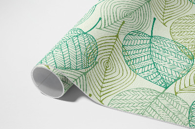 Vinyl tapijt Samenstelling van lineaire bladeren in de natuur