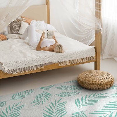 Tapijt vinyl Palmtakken tropische bladeren