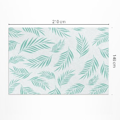 Tapijt vinyl Palmtakken tropische bladeren