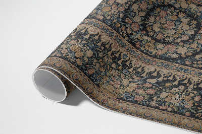 Vinyl tapijt Decoratief plantenpatroon in de oude stijl