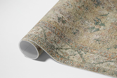 Tapijt vinyl Oud beige patroon