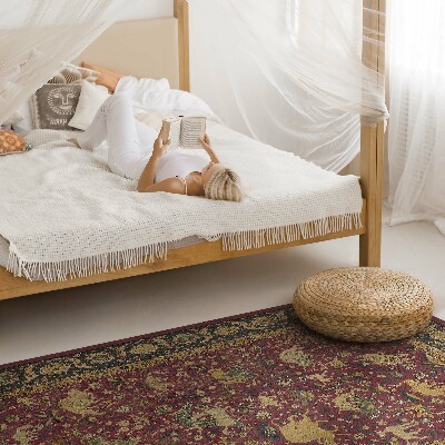 Vinyl vloerkleed Roofdieren en prooien