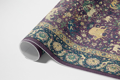 Vinyl vloerkleed Antiek zijden dier