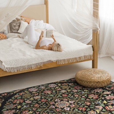 Vinyl tapijt Kleurrijk hippiepatroon