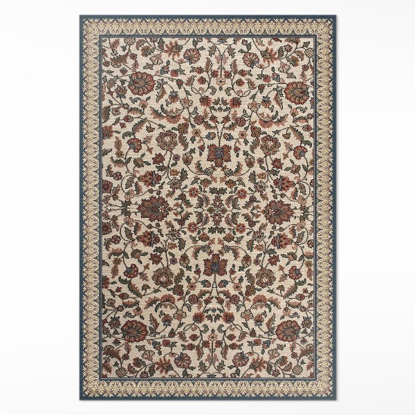 Vinyl tapijt Decoratieve klimopbloemen