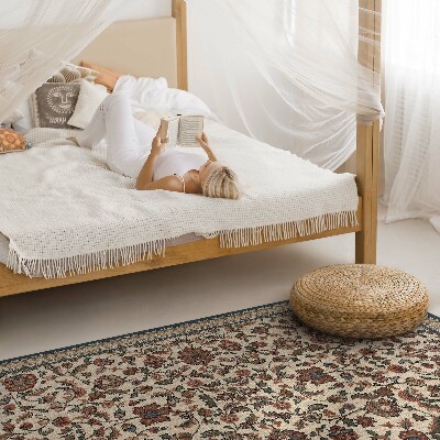 Vinyl tapijt Decoratieve klimopbloemen