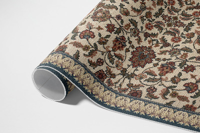 Vinyl tapijt Decoratieve klimopbloemen