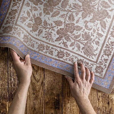 Tapijt vinyl Sir Matthew Digby Wyatt bloemenkazuifel