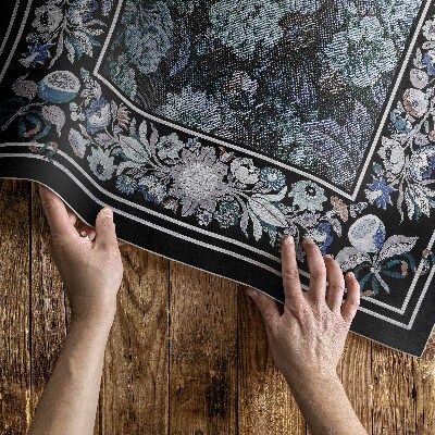 Vinyl vloerkleed Oud bloemenboeket