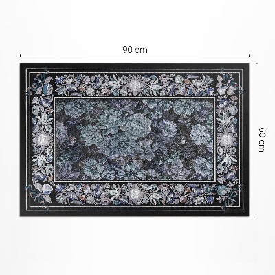 Vinyl vloerkleed Oud bloemenboeket