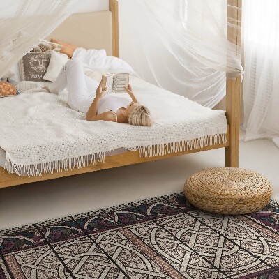 Vinyl tapijt Gotisch ornament van Sir Digby Wyatt