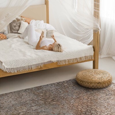 Tapijt vinyl Stoffige, kunstmatig verouderde afdruk