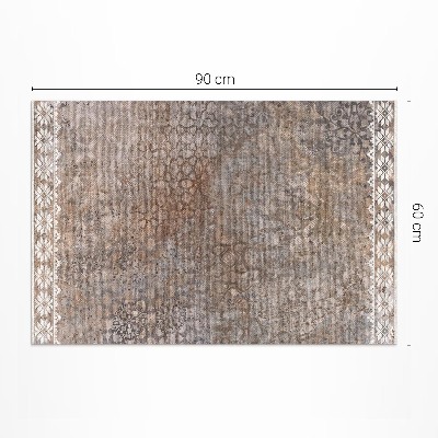 Tapijt vinyl Stoffige, kunstmatig verouderde afdruk