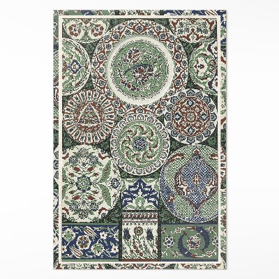 Vinyl vloerkleed Mandala's van Albert Racinet