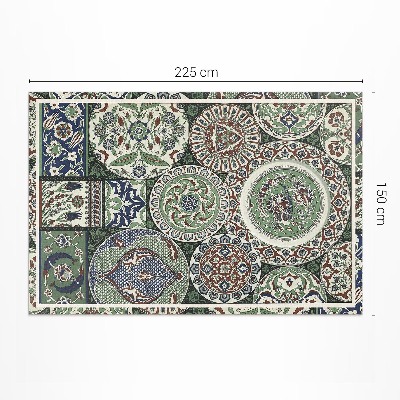 Vinyl vloerkleed Mandala's van Albert Racinet