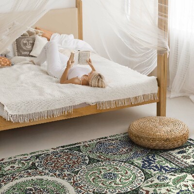 Vinyl vloerkleed Mandala's van Albert Racinet