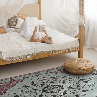 Vinyl vloerkleed Sir Matthew Digby Wyatt rozenornament