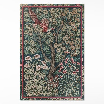 Vinyl vloerkleed William Morris Fazant