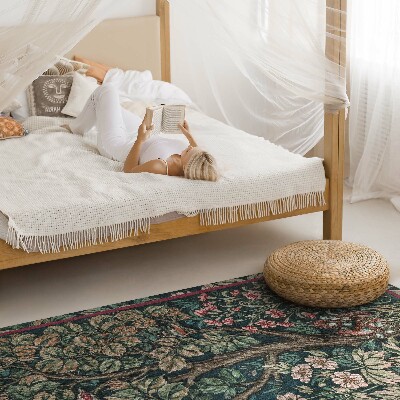 Vinyl vloerkleed William Morris Fazant