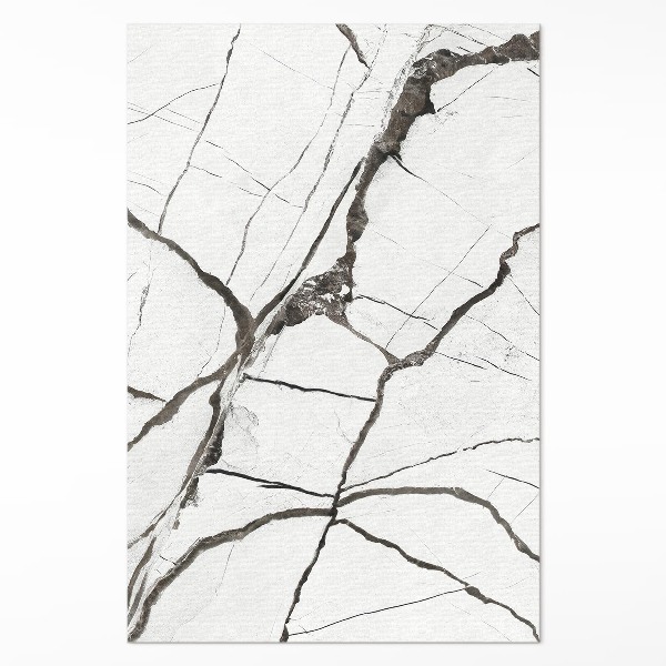Vinyl tapijt Licht gebarsten marmersteen
