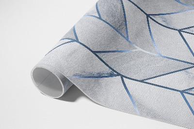 Tapijt vinyl Geometrische lijnen licht marmer glamour