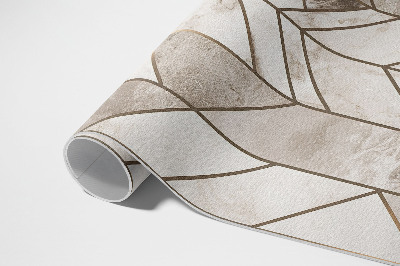 Vinyl vloerkleed Regelmatige lijnen op marmer glamour steen