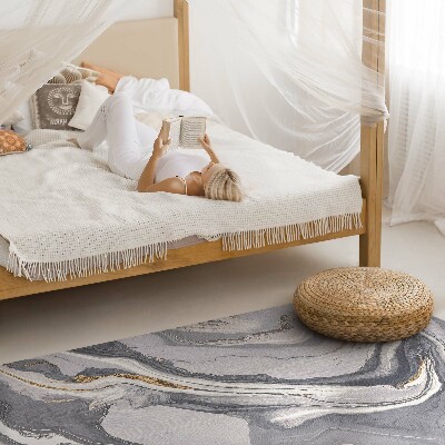 Tapijt vinyl Helder abstract marmerpatroon