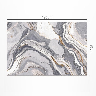 Tapijt vinyl Helder abstract marmerpatroon