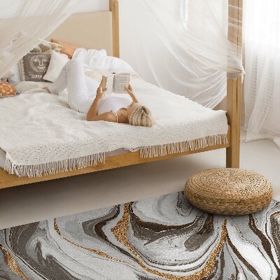 Vinyl vloerkleed Marmeren glamour decoratieve abstractie