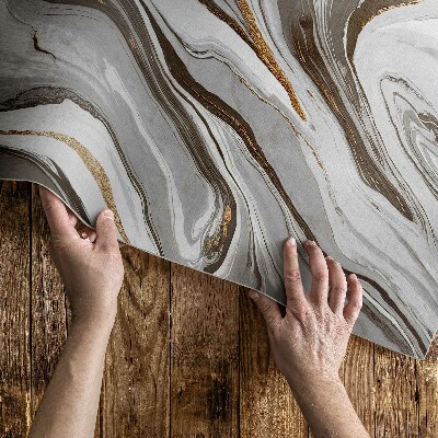 Vinyl vloerkleed Marmeren glamour decoratieve abstractie