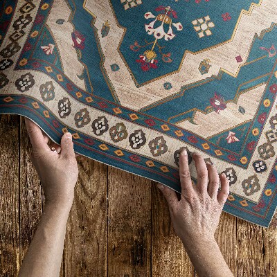 Vinyl tapijt Oud decoratief vintage patroon