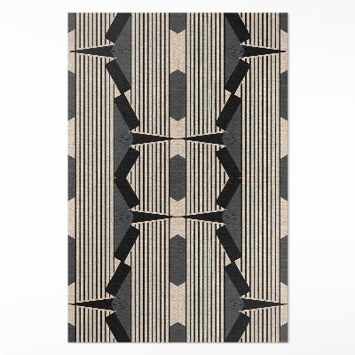 Vinyl tapijt Vintage lineaire compositie