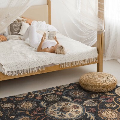 Tapijt vinyl Perzisch vintage plantenornament