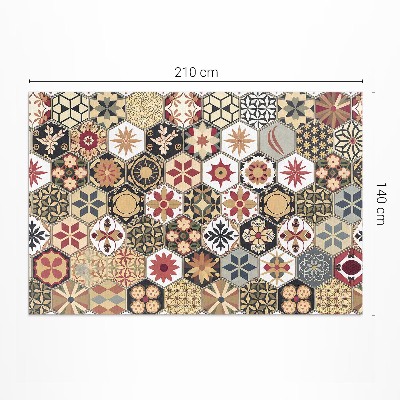 Vinyl vloerkleed Decoratieve vintage mozaïek