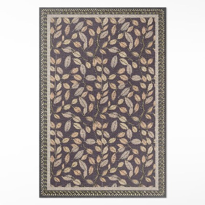 Tapijt vinyl Herfstbladeren vegetatie vintage