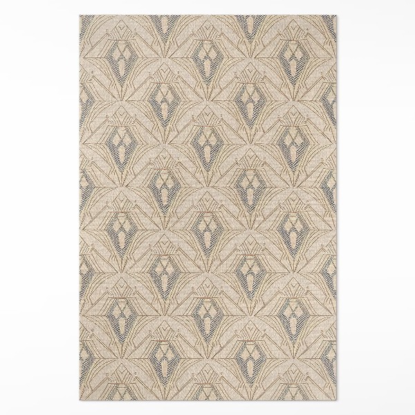 Vinyl tapijt Geometrisch vintage patroon