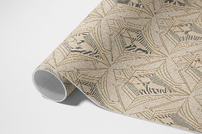 Vinyl tapijt Geometrisch vintage patroon