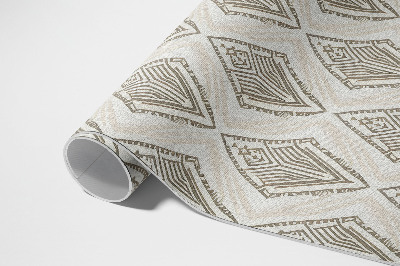 Tapijt vinyl Regelmatig geometrisch ornamentpatroon