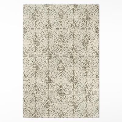 Vinyl vloerkleed Art Deco-patroon, elegant en delicaat