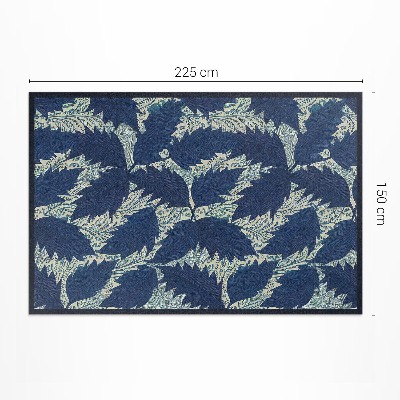 Vinyl tapijt Elegante vintage bladeren