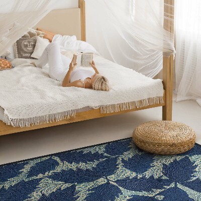 Vinyl tapijt Elegante vintage bladeren