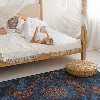 Tapijt vinyl Bloemstuk in vintage stijl