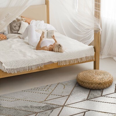 Vinyl tapijt Moderne heldere mozaïek van stenen tegels