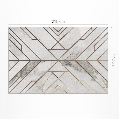 Vinyl tapijt Moderne heldere mozaïek van stenen tegels