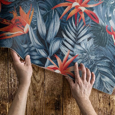 Vinyl vloerkleed Tropische junglevegetatie